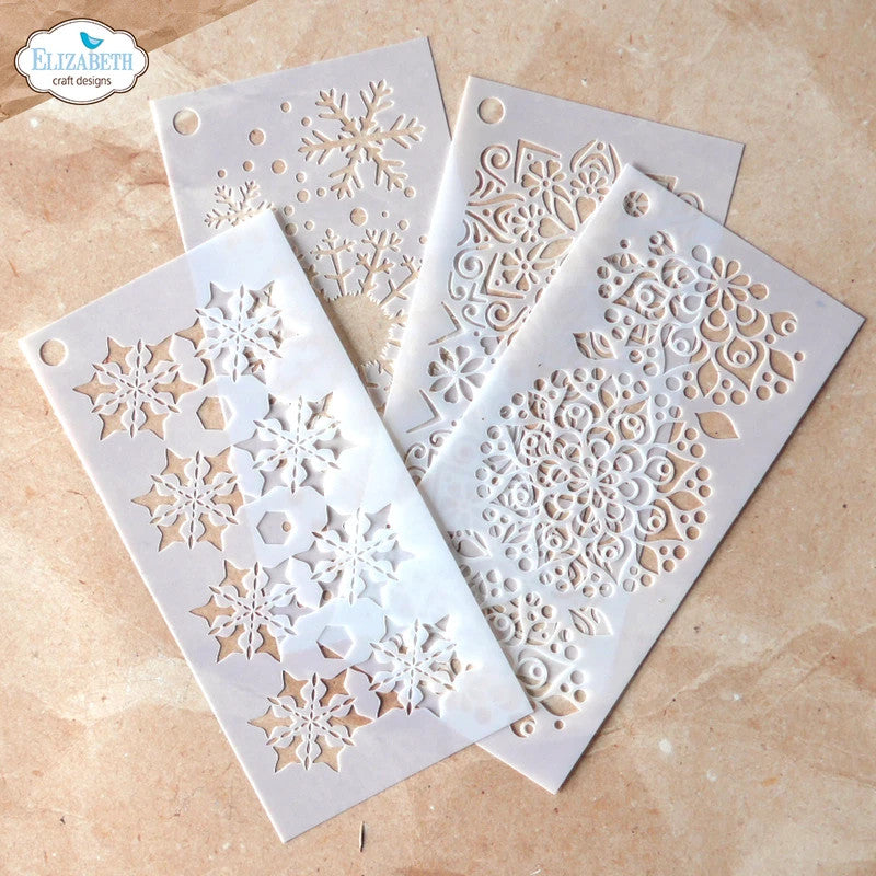 Plantilla de invierno Elizabeth Craft Designs